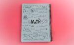 دفتر فرمول 100 برگ رحلی جلد طلقی Math پونیکس