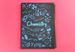دفتر فرمول 100 برگ رحلی جلد طلقی Chemistry پونیکس