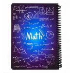 دفتر فرمول 100 برگ رحلی جلد سخت Math پونیکس