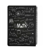 دفتر فرمول 100 برگ رحلی جلد سخت Math پونیکس
