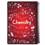 دفتر فرمول 100 برگ رحلی جلد سخت Chemistry پونیکس