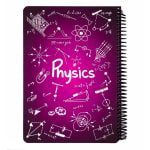 دفتر فرمول100 برگ رحلی جلد سخت Physics پونیکس