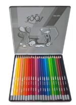 مداد رنگی 24 رنگ جلد فلزی لووکی