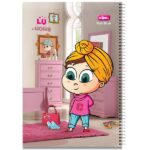 دفتر مشق فانتزی 100 برگ سیمی Clips