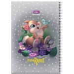 دفتر مشق 160 برگ سیمی سلفونی فانتزی Clips