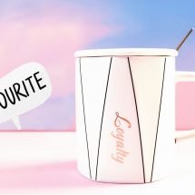 ماگ سرامیکی N.CUP کد 50 - 1300