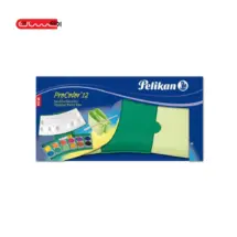 آبرنگ 12 رنگ پروکالر + قلم مو و پالت پلیکان