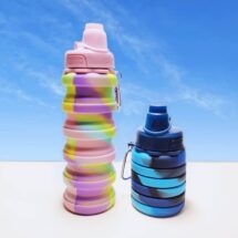 قمقمه سیلیکونی تاشو - ابر و بادی