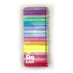 دفتر لیست انجام کارها To Do List طرح رنگینا