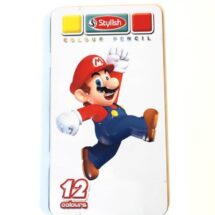 مداد رنگی 12 رنگ جلد فلزی Stylish