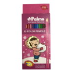 مداد رنگی 12 رنگ جلد مقوایی پالمو