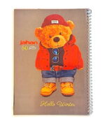 دفتر مشق 50 برگ جهان کد 100