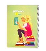 دفتر مشق 60 برگ جهان کد 5710