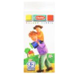 مداد رنگی 12 رنگ جلد مقوایی Stylish