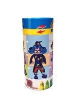 ماژیک 12 رنگ استوانه پازل 92412 اسکول فنس مدل Washable MARKERS