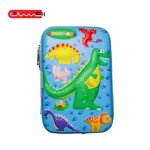 جامدادی کتابی بزرگ LIGHT STAR مدل دایناسور کد 2 - 801