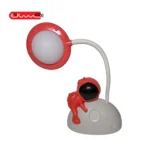 چراغ مطالعه ی فانتزی مدل فضانورد ماه سوار کد 1 - 6617