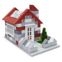 پک مینیاتوری - ویلای شومینه ای