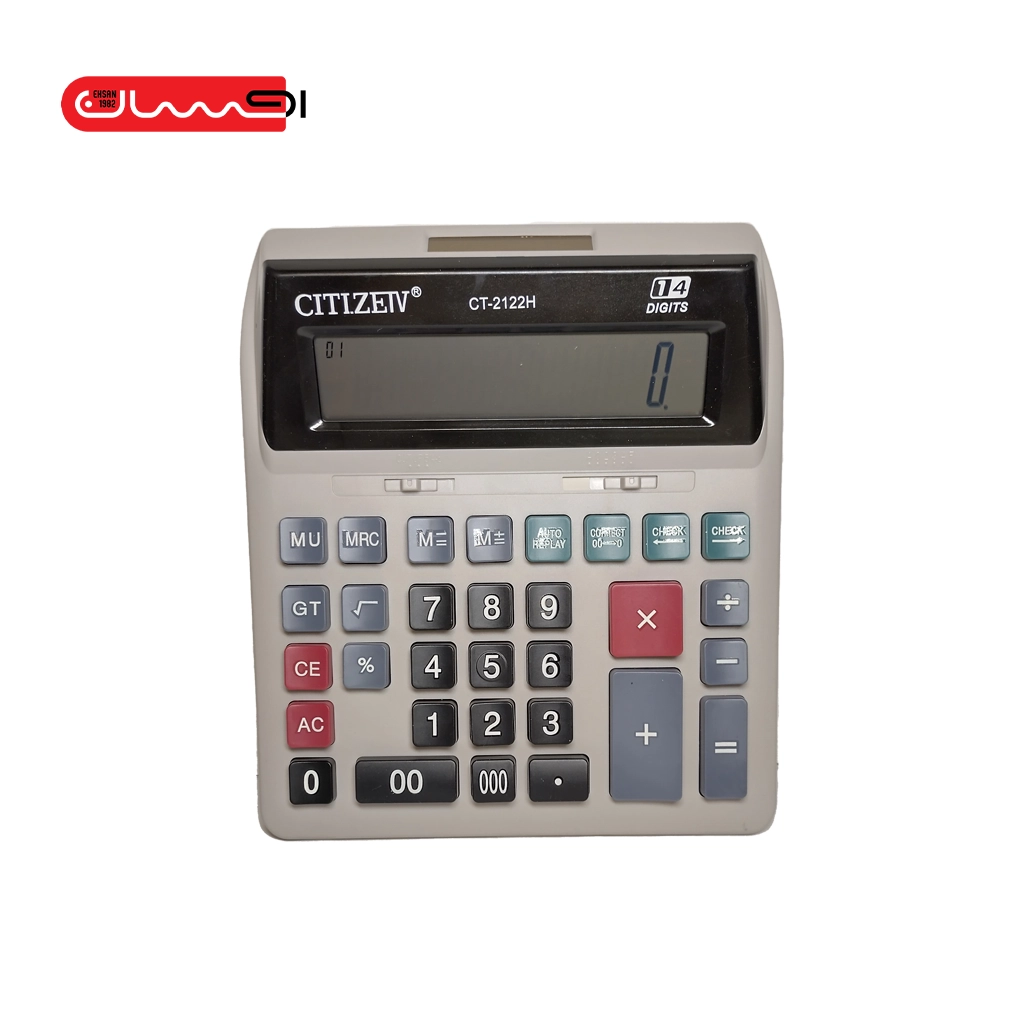 ماشین حساب CT - 2122H طرح CITIZEN ماشین حساب CT - 2122H طرح CITIZEN
