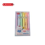 ماژیک علامت زن پاک کن دار فانتزی 6 عددی