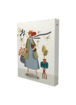 دفتر کلاسوری 100 برگ 6 حلقه ی MRNOTE