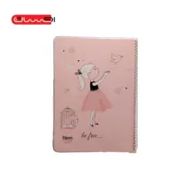 دفتر سیمی 60 برگ مجلد الیپون کد 3 - 227