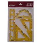 ست ژله ای گونیا، نقاله و خط کش پالمو