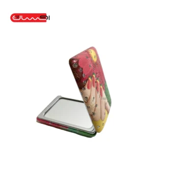 آینه جیبی فانتزی مدل گل