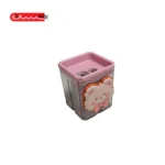 تراش دو قلو مخزن دار فانتزی سیلیکونی مدل خرس