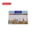 مداد رنگی 48 رنگ جعبه فلزی پیکاسو