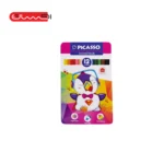 مداد رنگی 12 رنگ جعبه فلزی پیکاسو