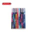 خودکار فانتزی 10 رنگ happy day