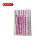 خودکار فانتزی 10 رنگ happy day