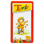 مداد رنگی 12 رنگ جلد فلزی Turtle