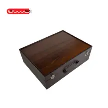 جعبه رنگ دو طبقه رزا