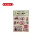 استیکر فانتزی مدل برجسته سری QW