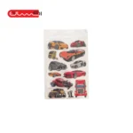 استیکر پفکی فانتزی مدل اتومبیل