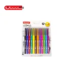 روان نویس رنگی نوک نمدی گیره فلزی ایکانیک