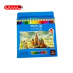 مداد رنگی 24 رنگ جلد مقوایی Woke