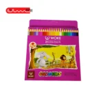 مداد رنگی 24 رنگ جلد مقوایی Woke