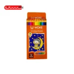 مداد رنگی 12 رنگ جلد مقوایی Woke