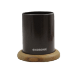 جا قلمی پایه چوبی کرونا