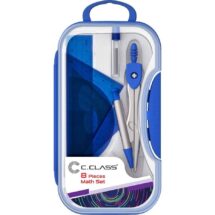 ست پرگار 7 تکه کلاسیک-آبی