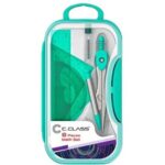 ست پرگار 7 تکه کلاسیک-سبز