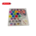 مهره دستبند فانتزی جعبه مربعی